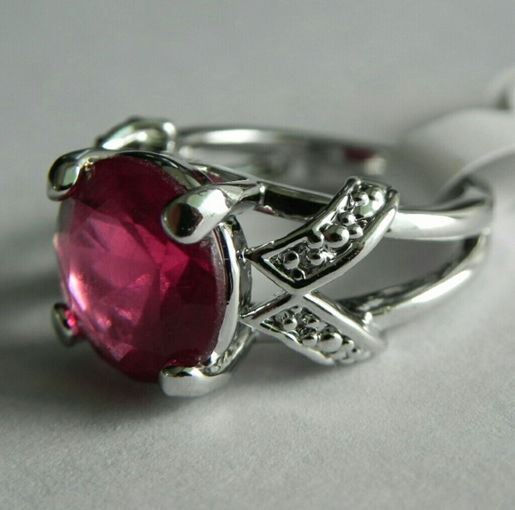 3.77 CTW Pink Tourmaline Ring Size 6 ( US ) - Picture 6 of 8